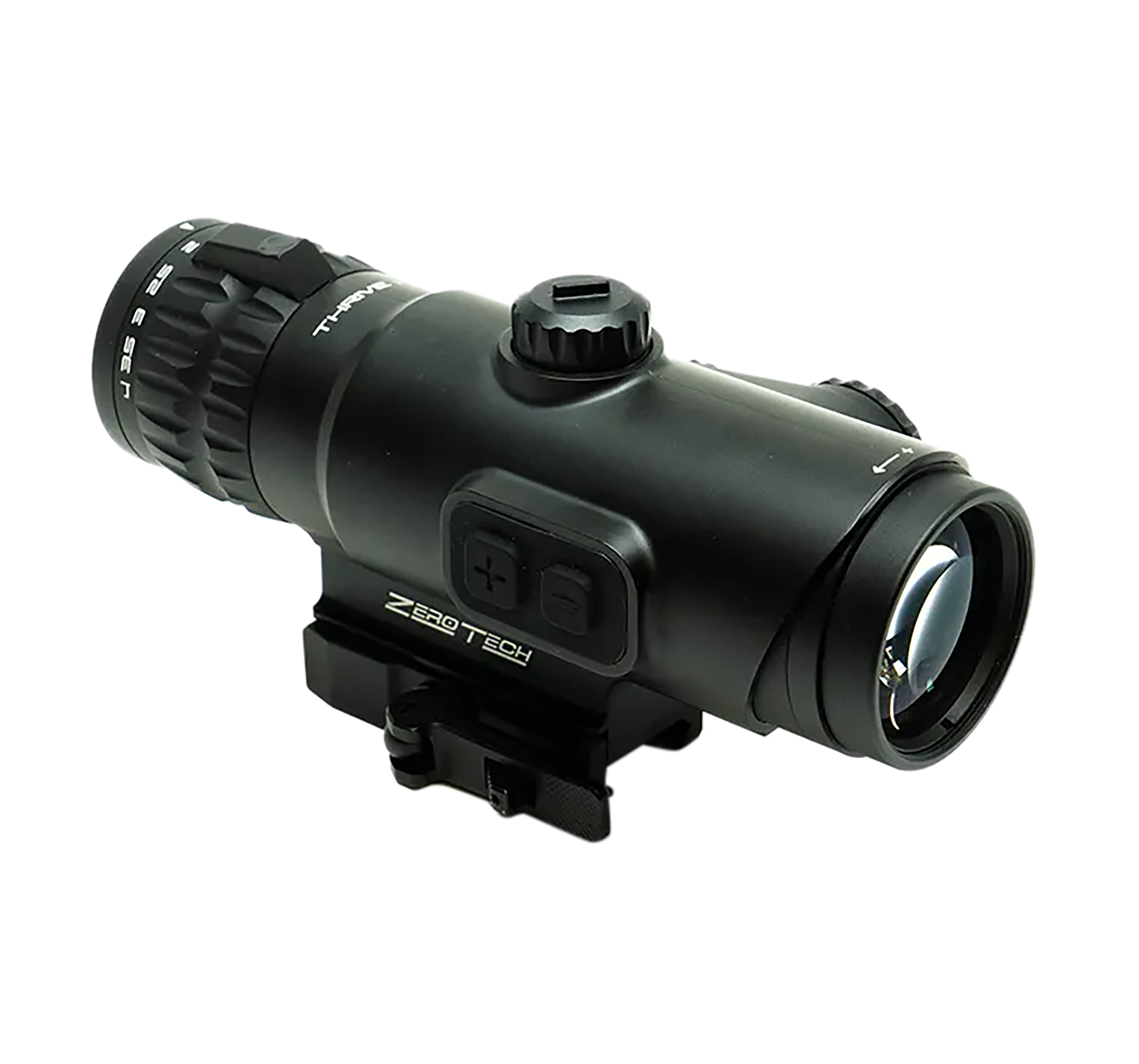 Zero Tech Optics THDP1424 Thrive HD Black 1-4x24mm Variable Prism, Illuminated Green/Red RAP-R Reticle
