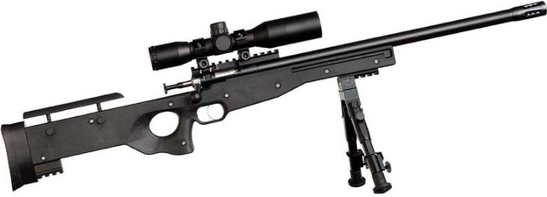 CRICKETT PRECISION RIFLE 22LR PACKAGE CARBON FIBER BLACK