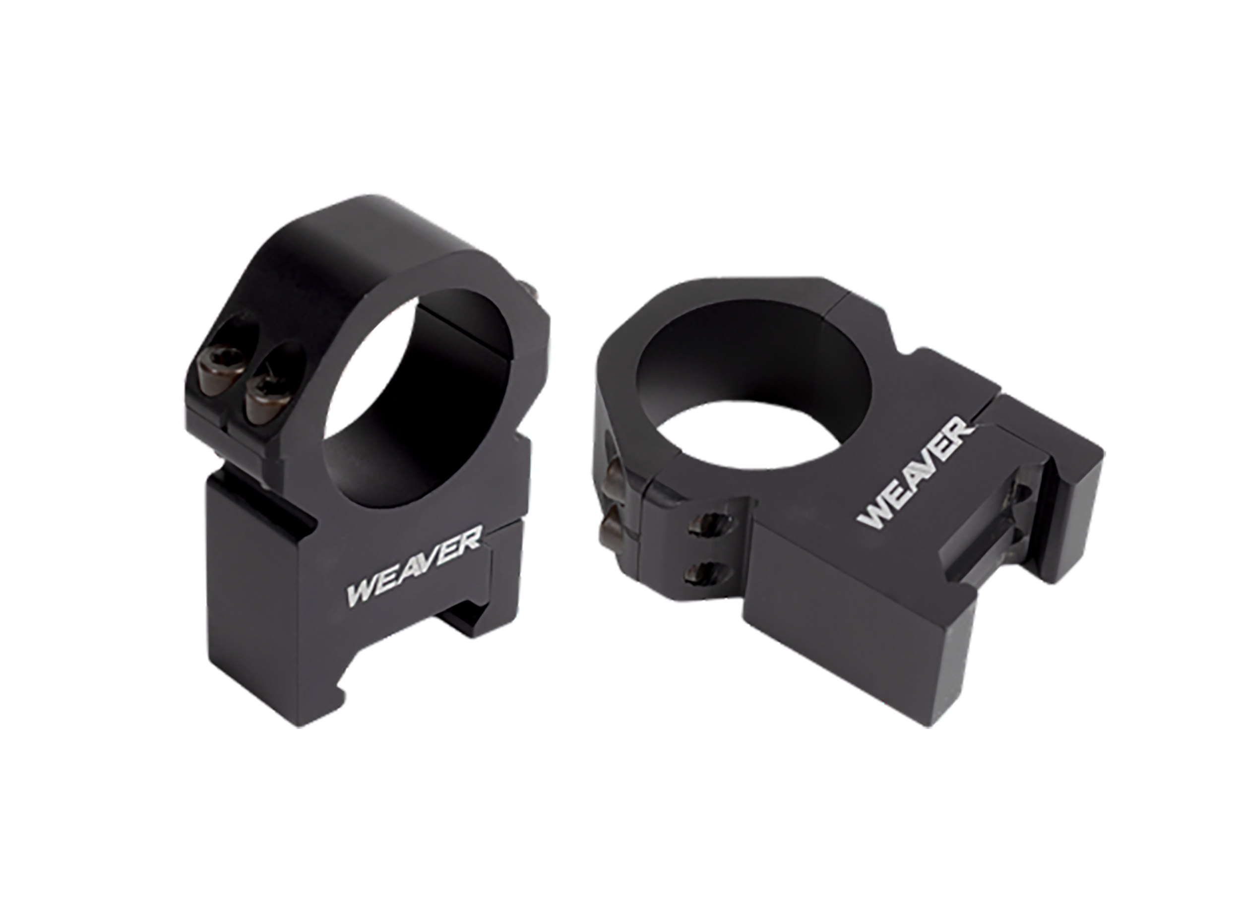 Weaver Mounts 48384 Precision  Black Aluminum 1" Tube Extra Extra High