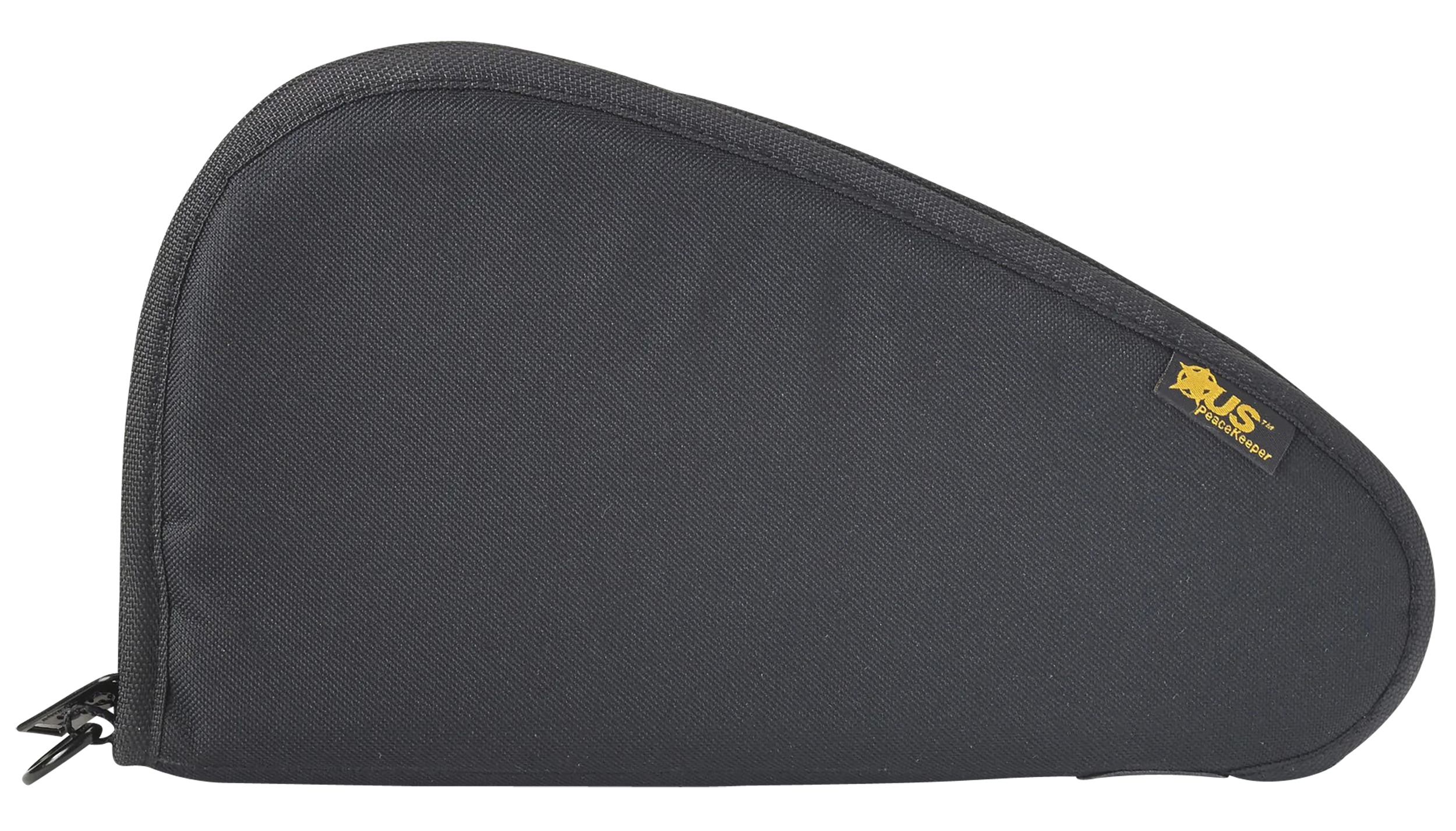 US PeaceKeeper P21011 Pistol Case  Black Holds 1 Handgun Polyester