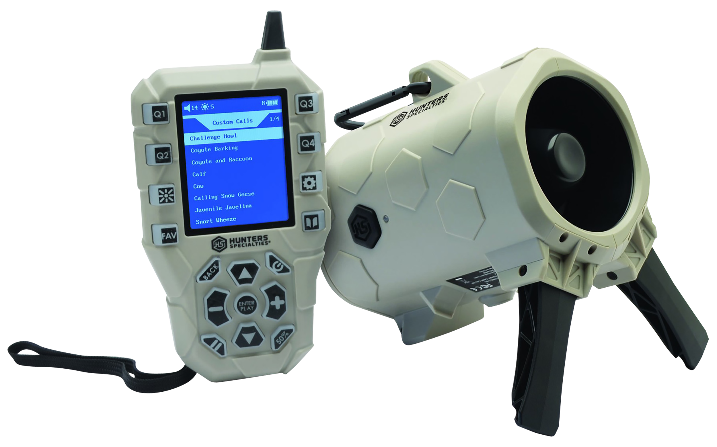 Johnny Stewart Wildlife Calls JSRGC Executioner  Electronic Call 100 Preloaded Multiple Sounds/Species Green