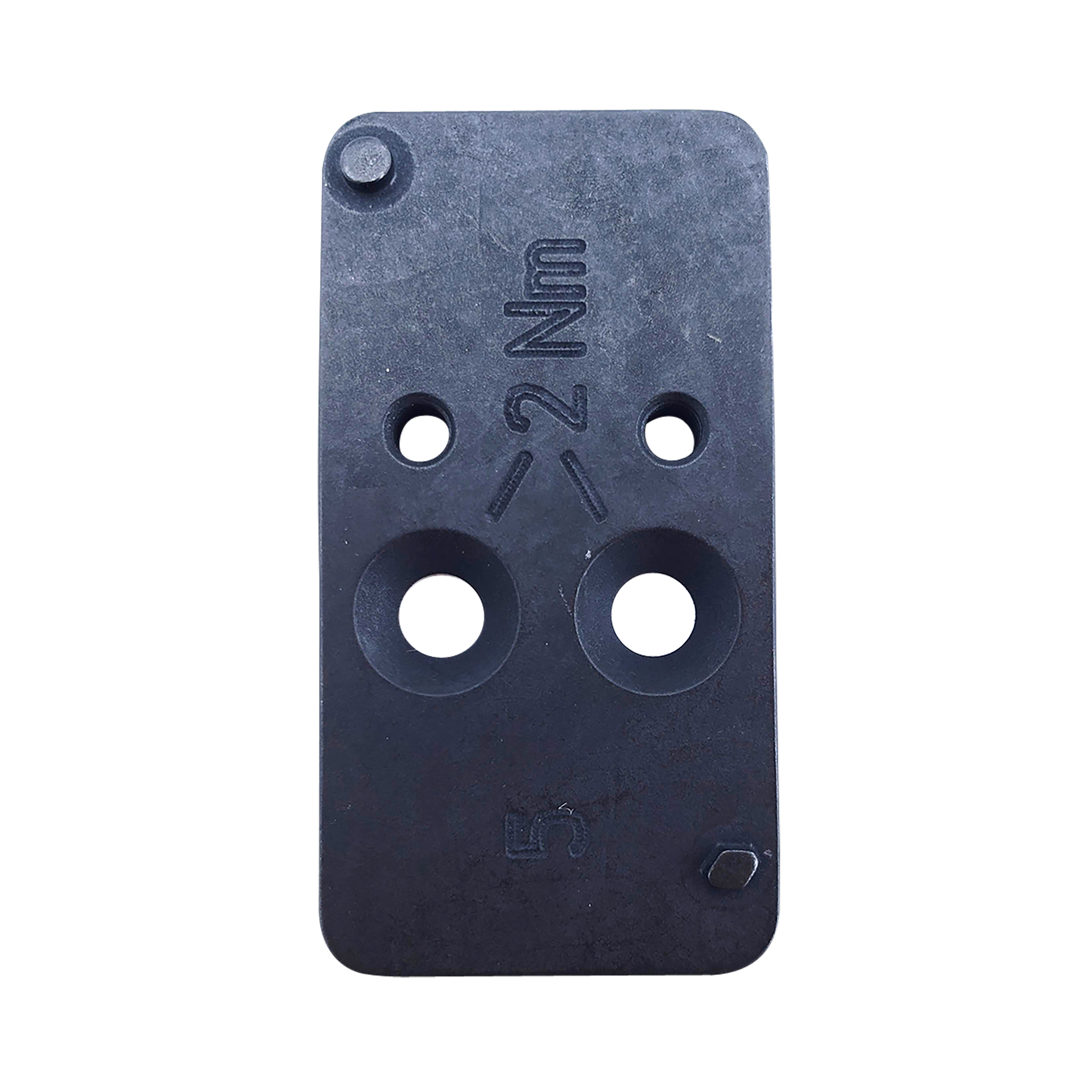 HK 50254265 Optic Plate #5 Black Steel, Fits HK VP9 OR Burris/Vortex Pattern Footprint Mount