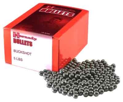 HORNADY LEAD #4 BUCKSHOT 5LB. BOX 6BX/CS