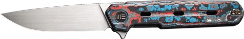 WE KNIFE NAVO 3.25" NEBULA FAT CARBON FIBER/SATIN LINER LOCK!