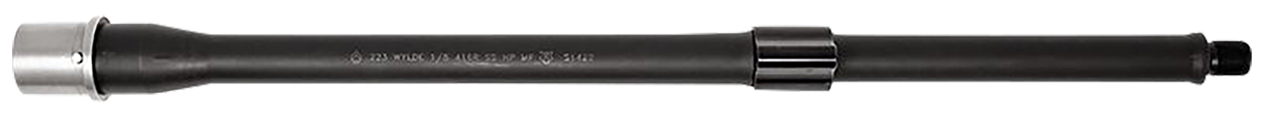 Ballistic Advantage BABL223013PQ Premium Series  223 Wylde 16" Threaded Hanson Profile, Midlength with Low Pro Gas Block, Black QPQ 4150 Chrome Moly Vanadium Steel, Fits AR-15