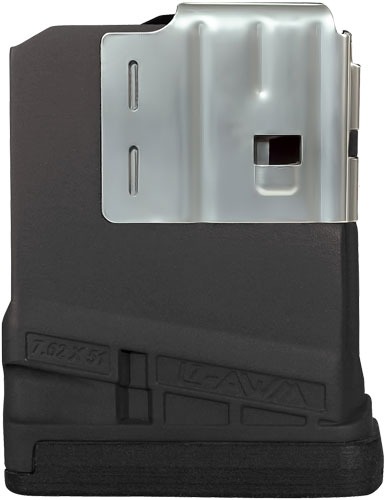 LANCER MAGAZINE L7AWM SR-25 7.62X51 10RD OPAQUE BLACK<
