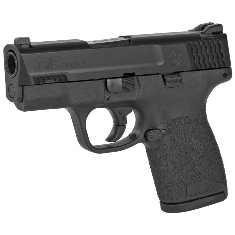 dSMITH & WESSON M&P45 SHIELD M2.0 NTS 3.3" PSTL BLK 7RD