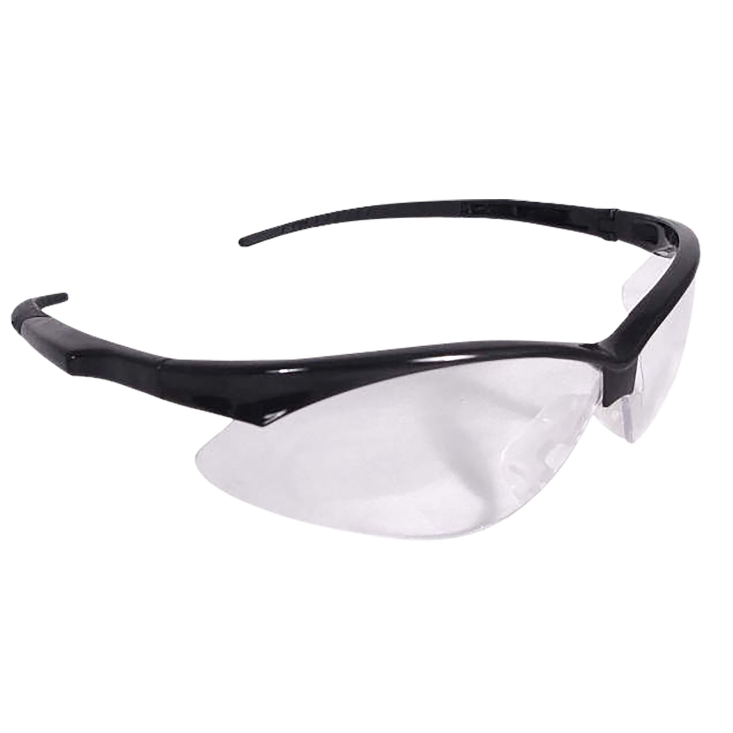 Radians OB0110CS Outback Shooting Glasses Adult Clear Lens Anti-Fog Black Frame