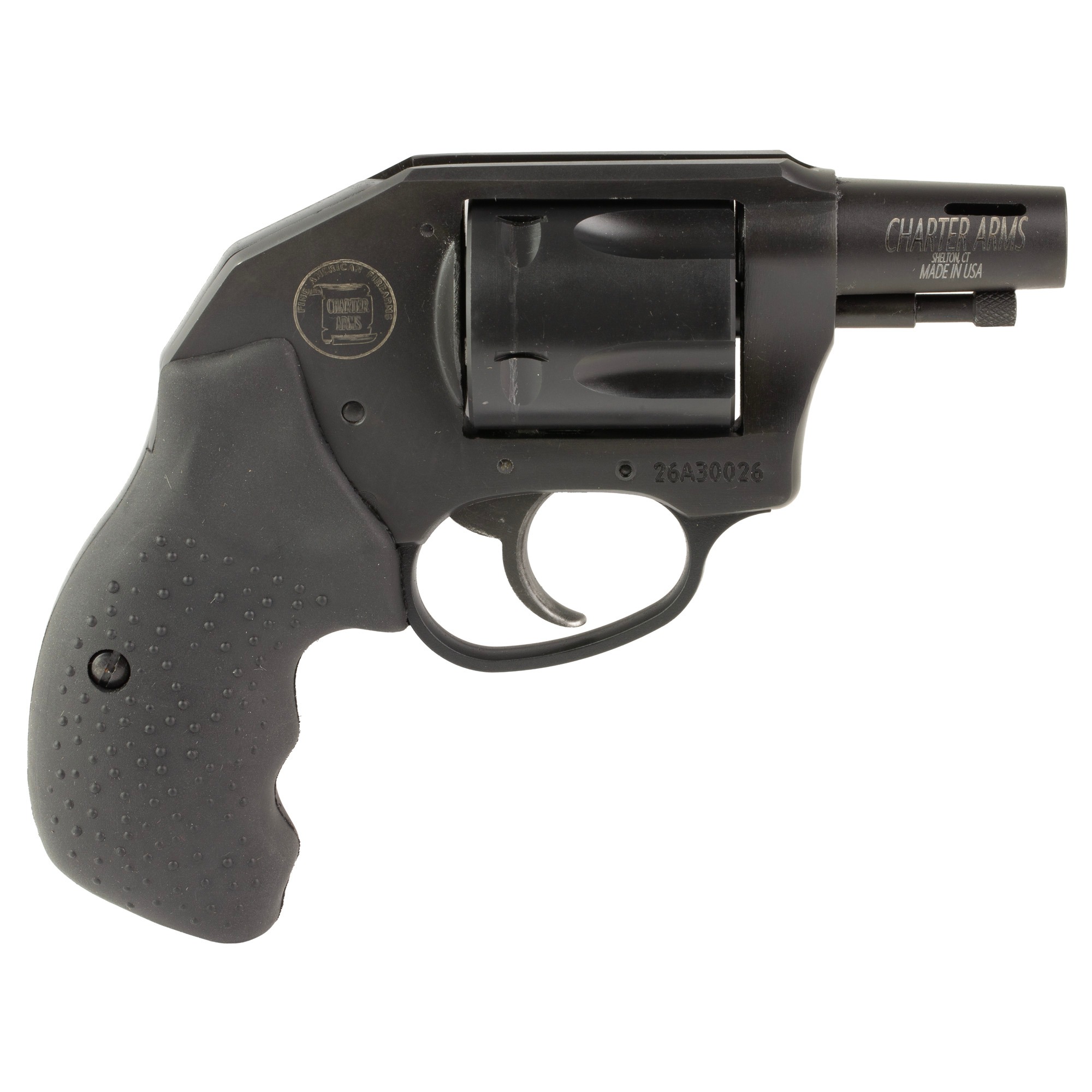 CHARTER ARMS BOOMER 9MM 2" 5RD BLK