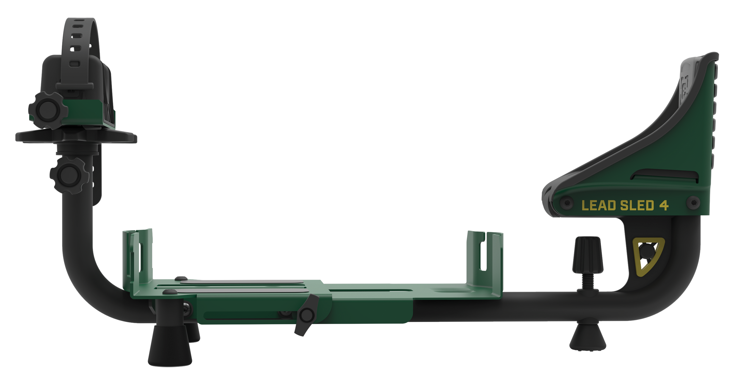 Caldwell 1217424 Lead Sled 4 Rifle/Shotgun Black/Green