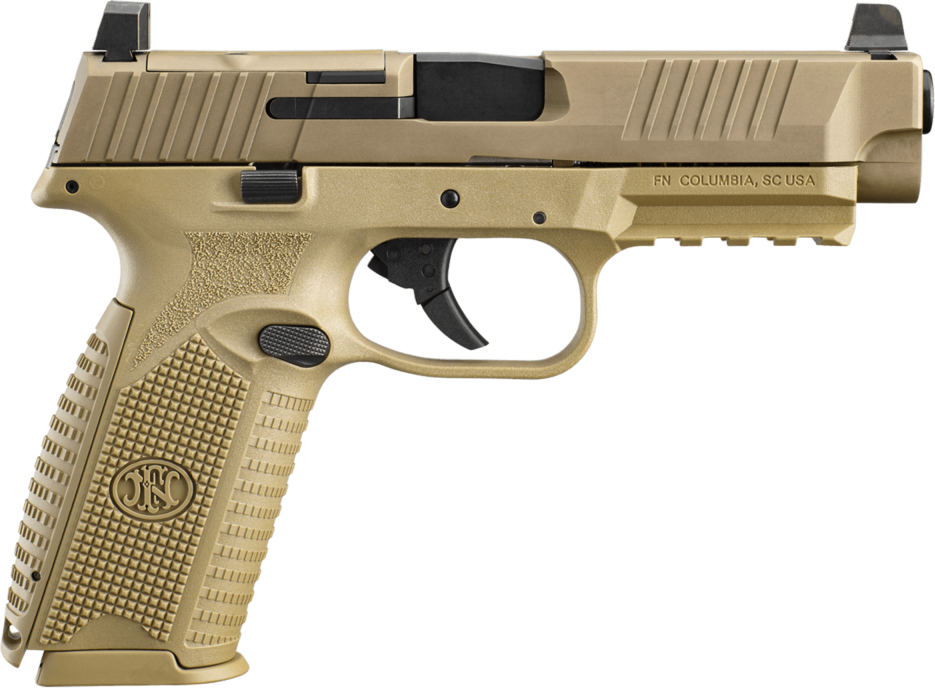 FN 66100723 509 MRD 9mm Luger 10+1 Black Flat Dark Earth PVD Flat Dark Earth