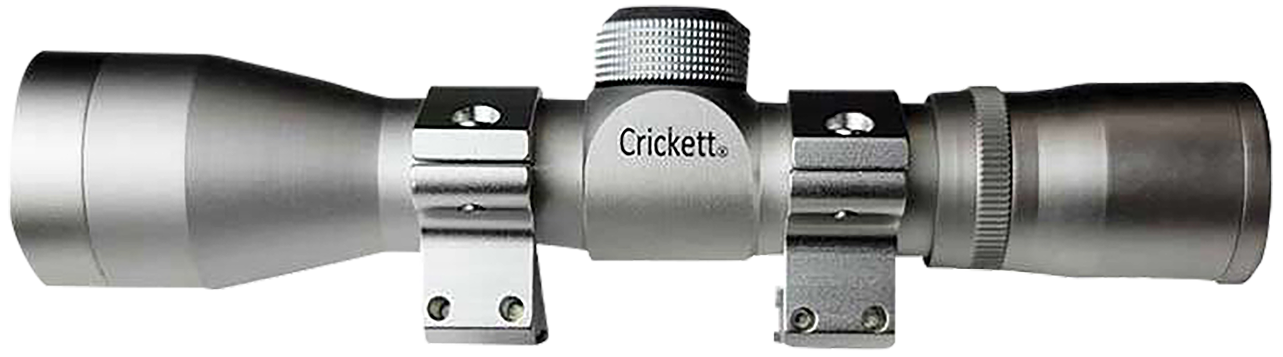 Crickett KSA054S Compact  Silver 4x32mm, Includes Rings