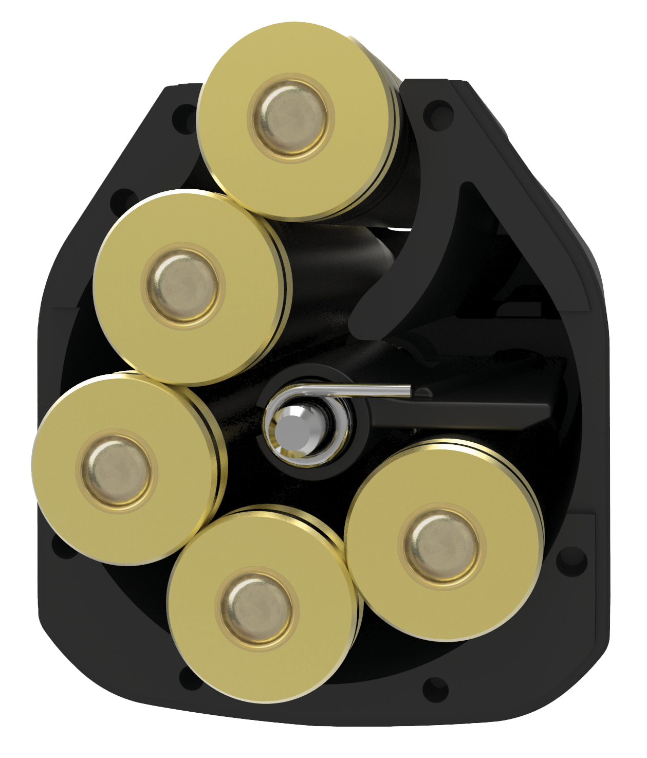 Thompson Center Arms Llc 4040R Compass  5+1 270/30-06 Black Steel/Aluminum