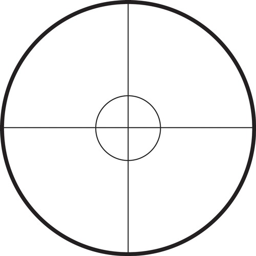 TRADITIONS SCOPE 3-9X40MM CIRCLE RETICLE BLACK MATTE