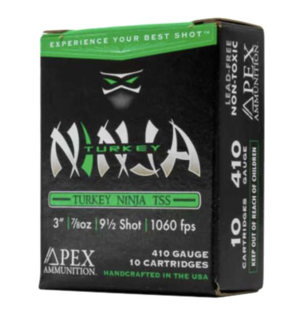 Apex Turkey Ninja Next Level TSS 12 GA 3.5" 2-1/2oz #8.5/#9.5 5rd Box