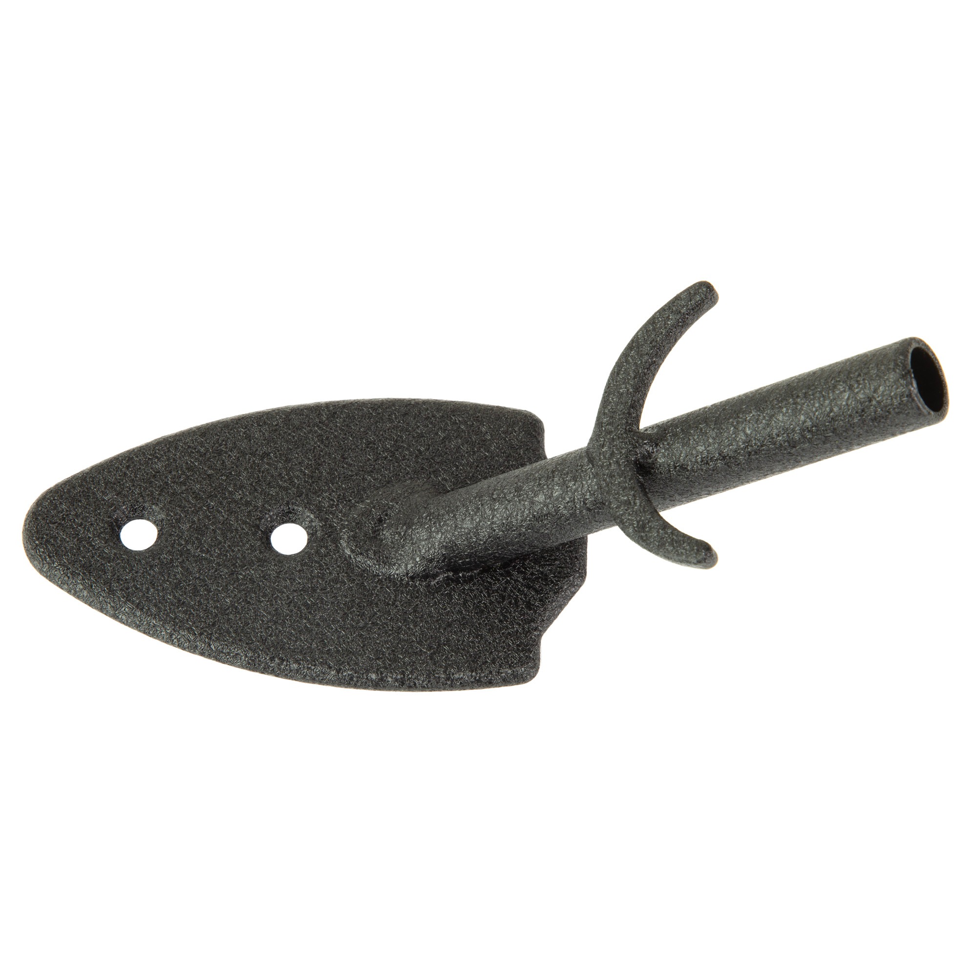 SKULL HOOKER FLUSH WALL MOUNT BLK