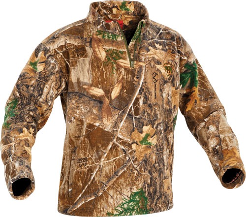 ARCTIC SHIELD HEAT ECHO SHERPA FLEECE 1/4 ZIP RT EDGE X-LRG!