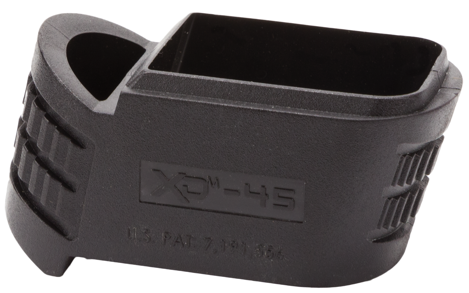 Springfield Armory XD45381 Backstrap Sleeve made of Polymer with Black Finish & 1 Piece Design for 45 ACP Springfield XD-M Compact with #1 Backstrap
