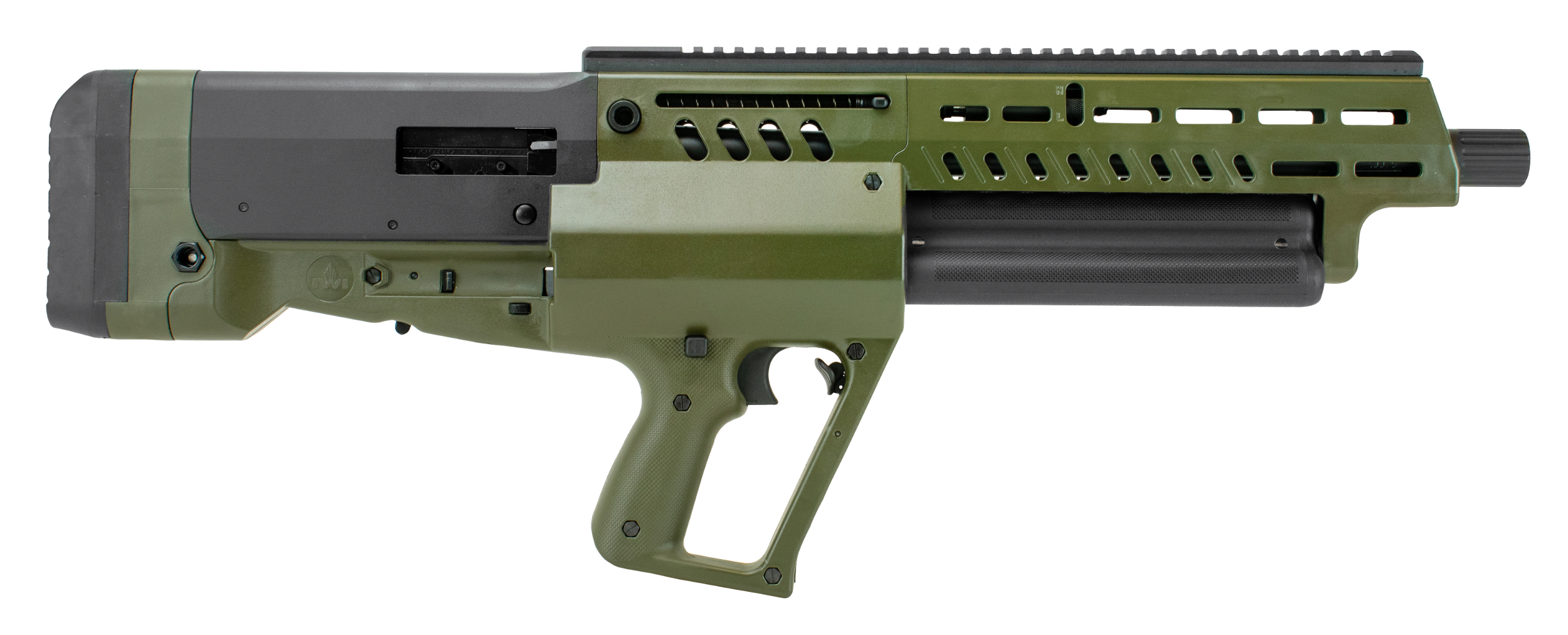 IWI US TS12G Tavor TS12 12 Gauge 3" 18.50" 15+1 OD Green Rec Black Fixed Bullpup Stock
