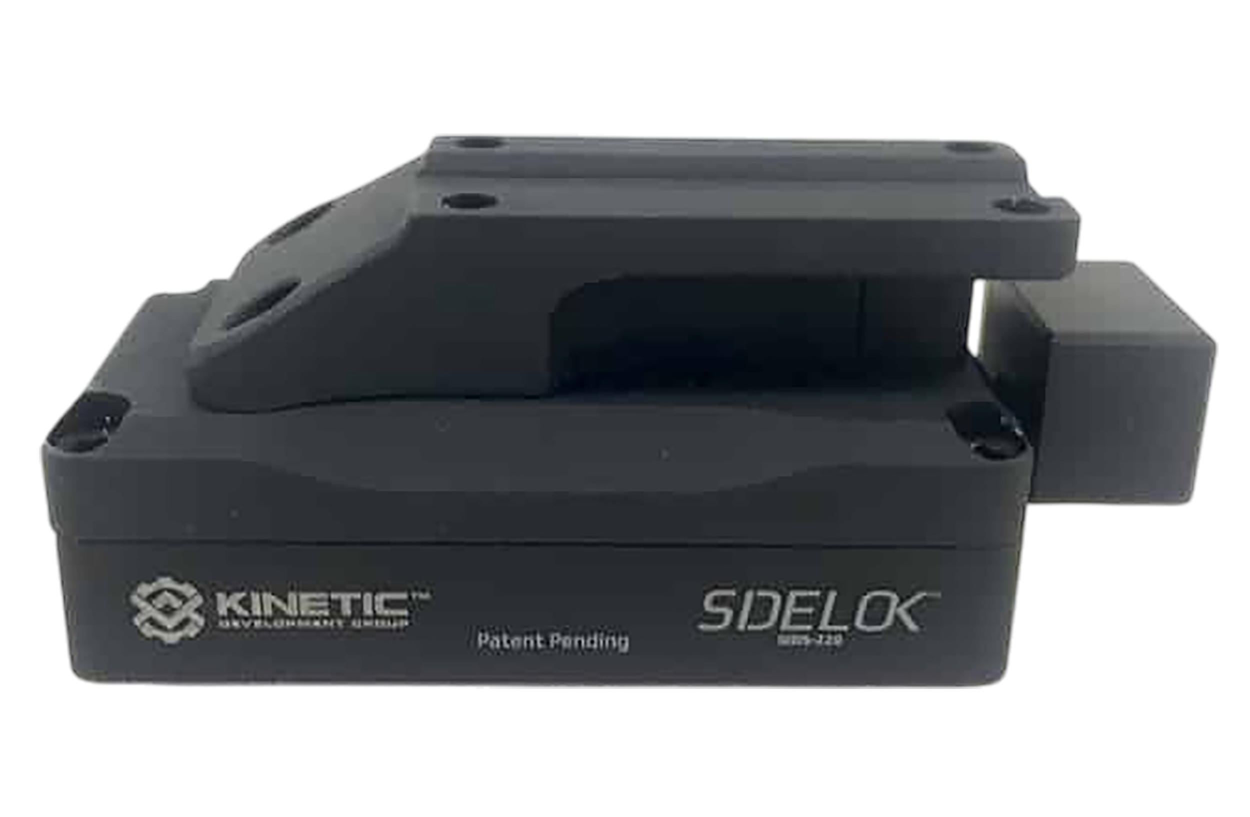 Kinetic Development Group SID5-220 Sidelock Trijicon MRO Mount Black Aluminum Compatible w/ Trijicon MRO/Trijicon MRO Patrol/Burris RT-1X