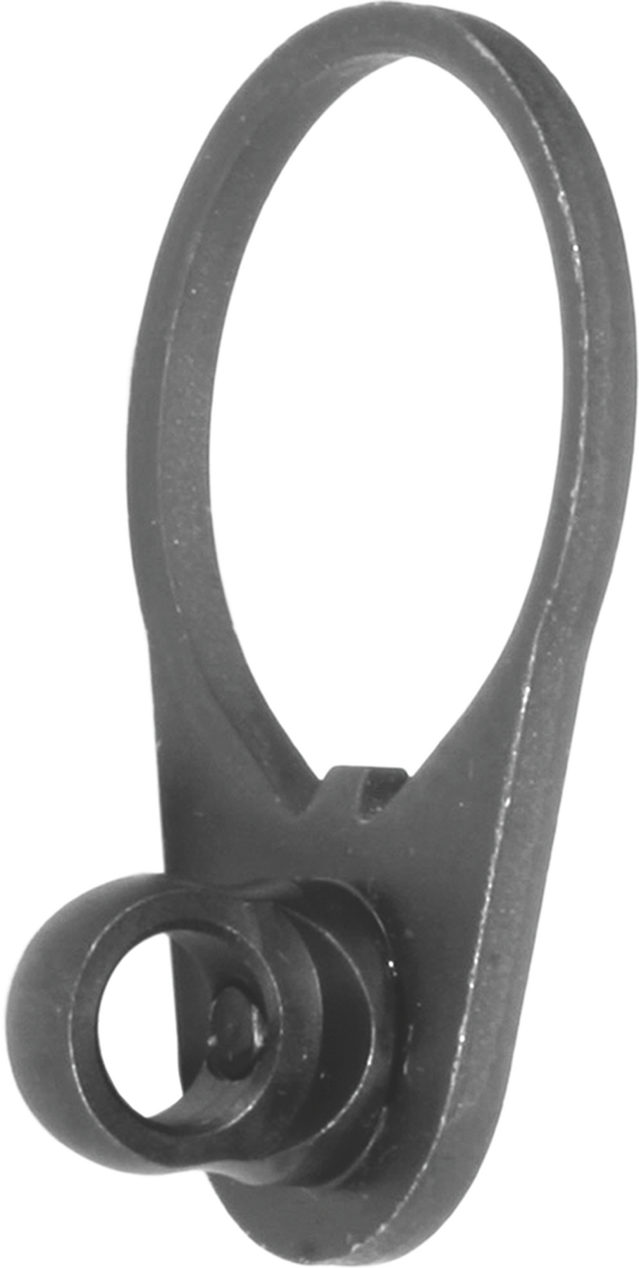 Blackhawk 70SM04BK Universal Single Point Sling Adapter  Black Metal AR-15/M4