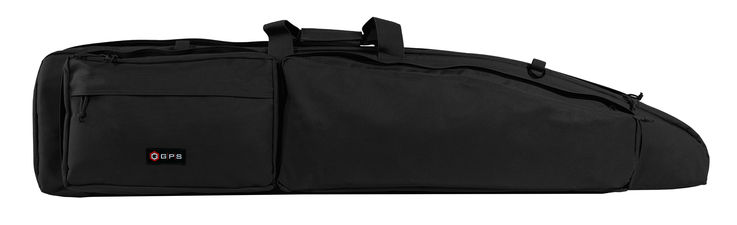 GPS Bags GPSDBRC50BLK Double Rifle Case 50" Black