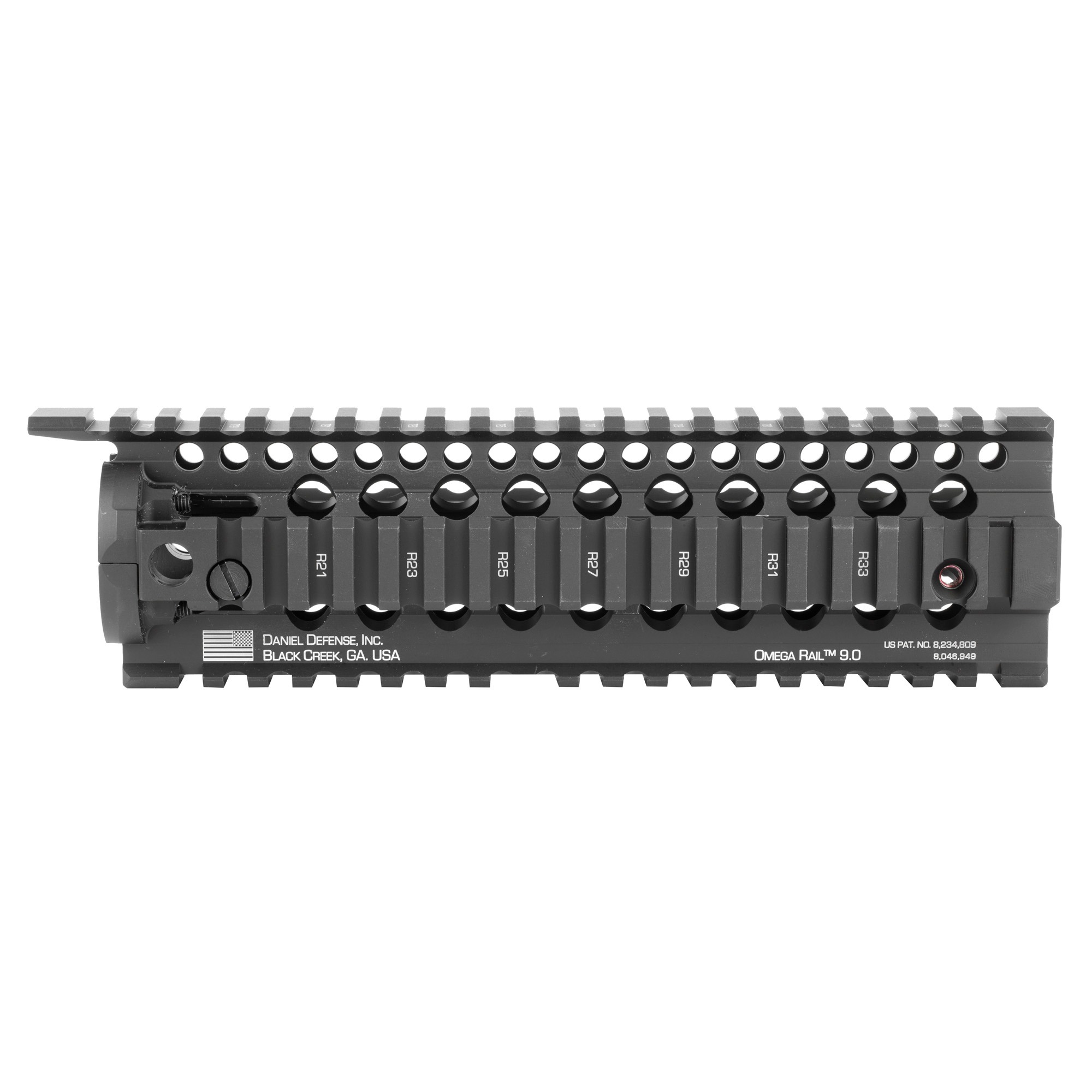DD OMEGA MID-LENGTH RAIL 9.0 BLK