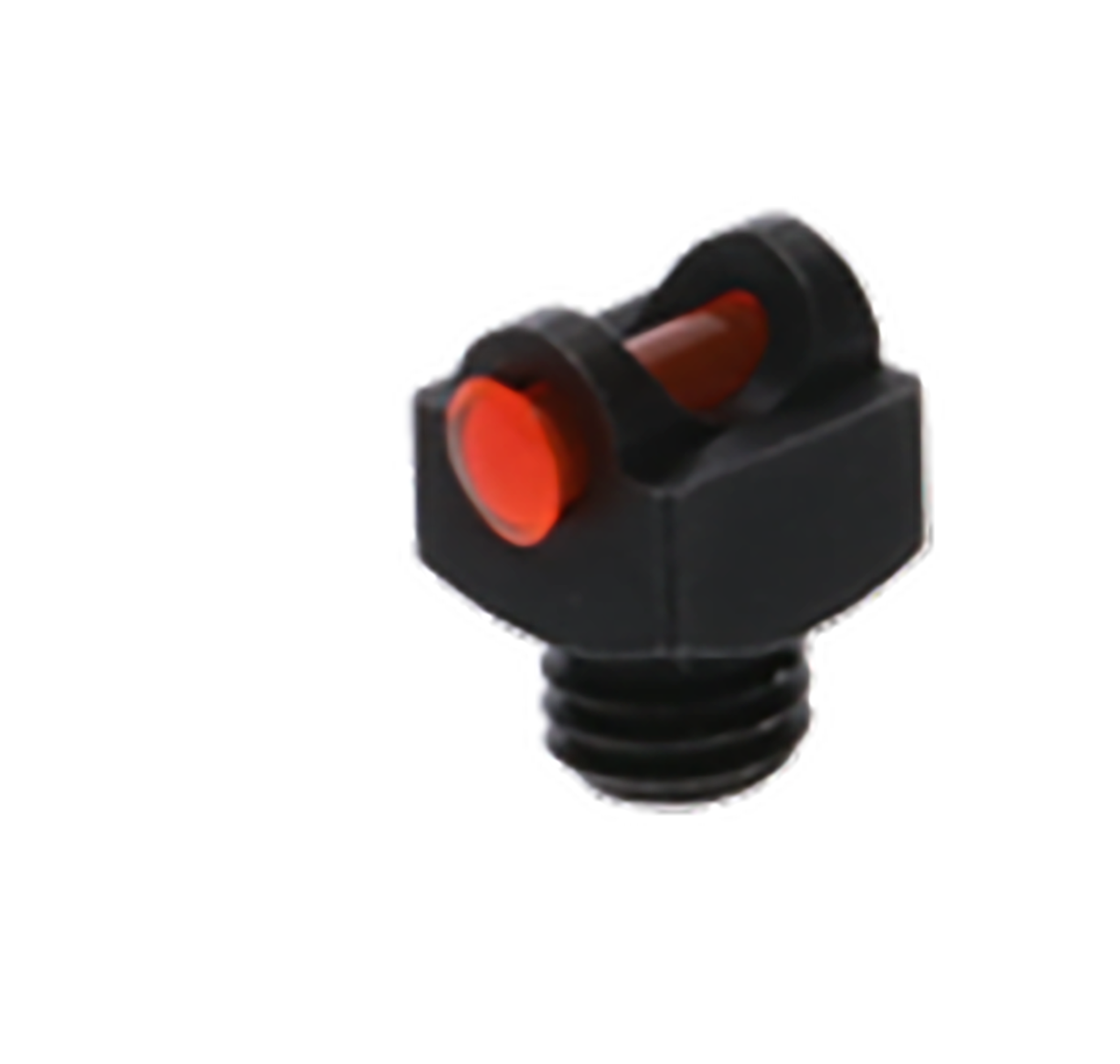 TruGlo TG954CR StarBrite Deluxe Bead Black | Red Fiber Optic Front Sight 5-40" Threads