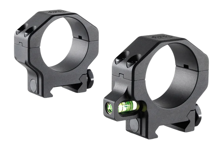 RPM Precision 34mm Scope Rings Medium 1.00" with Bubble Level