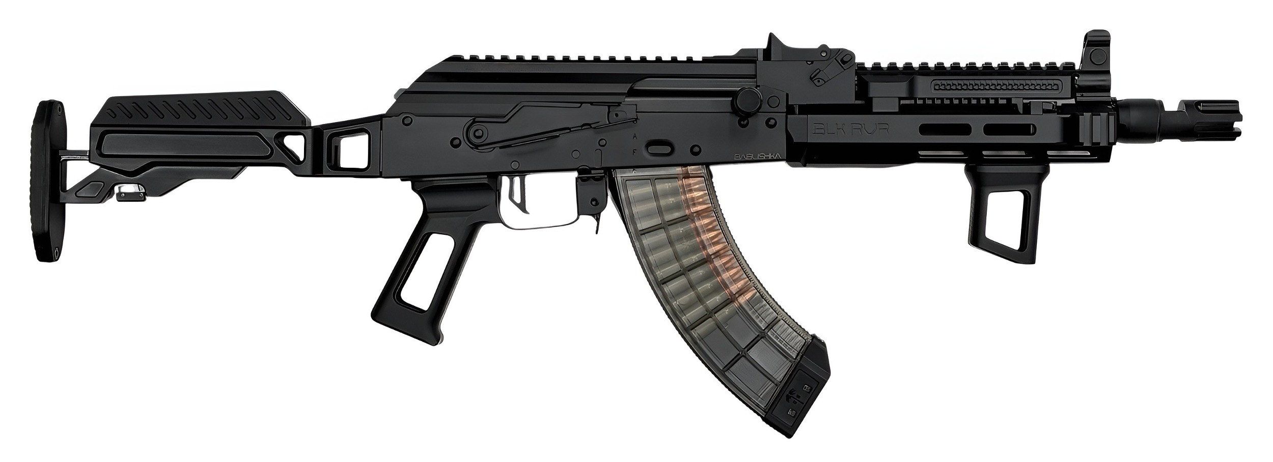 BABUSHKA AK ZULU BLK SBR 7.62X39 10.5