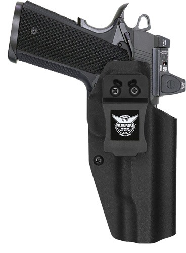 WE THE PEOPLE HOLSTER IWB RH KYDEX 5" NO RAIL 1911 BLACK