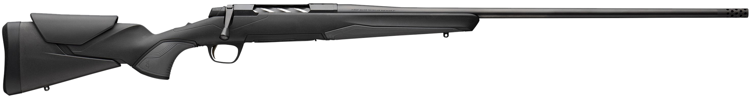 Browning 036003211 X-Bolt 2 Hunter Full Size 243 Win 4+1 22" Matte Black Threaded Sporter Barrel, Matte Black Drilled & Tapped Steel Receiver, Black Adjustable Vari-Tech w/Grip Module Synthetic Stock