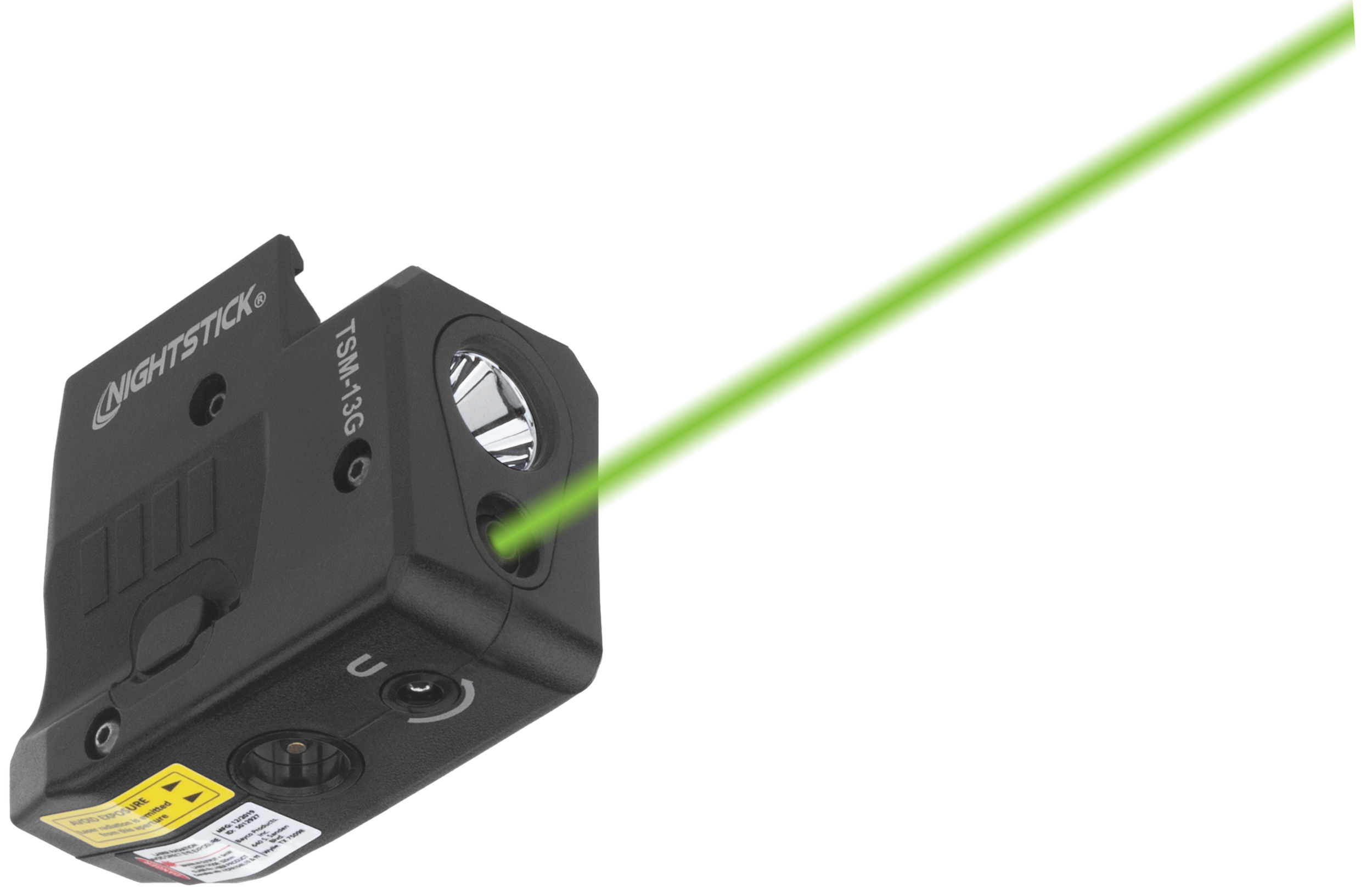 Nightstick TSM13G Light with Green Laser for Sig Sauer P365/XL/SAS  Black 150 Lumens White LED