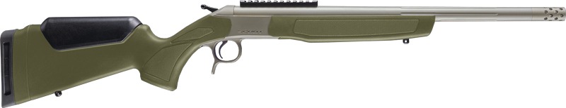 CVA SCOUT TD V3 350 LEGEND 20" STAINLESS/OD GREEN SYNTHETIC<<