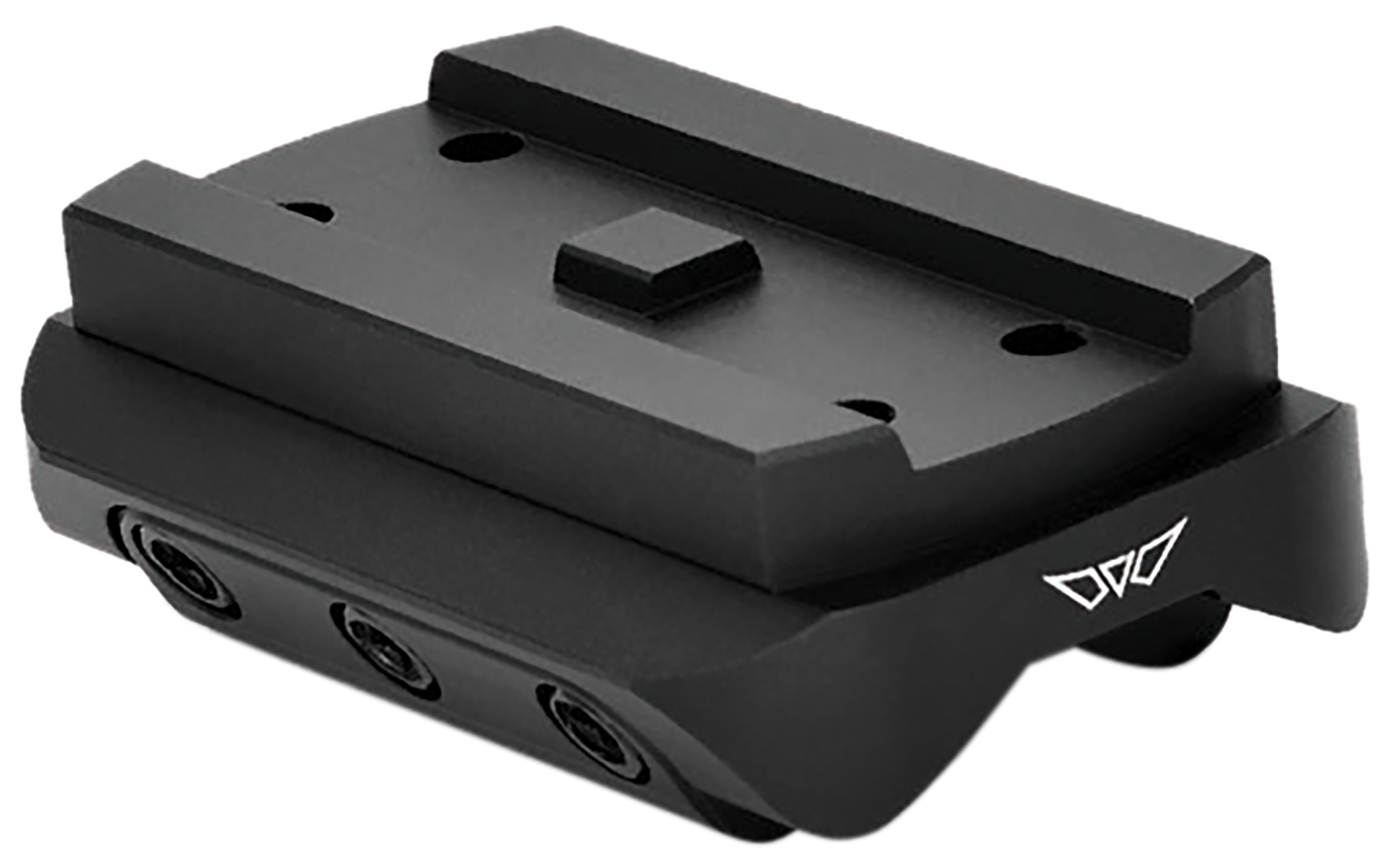 Warne 6111M Mini Red Dot Mount Shotgun Rib Black Anodized Aluminum Fits Holosun/Sig Romeo5/Vortex Crossfire/Aimpoint Micro H1-H2/ Aimpoint T1-T2