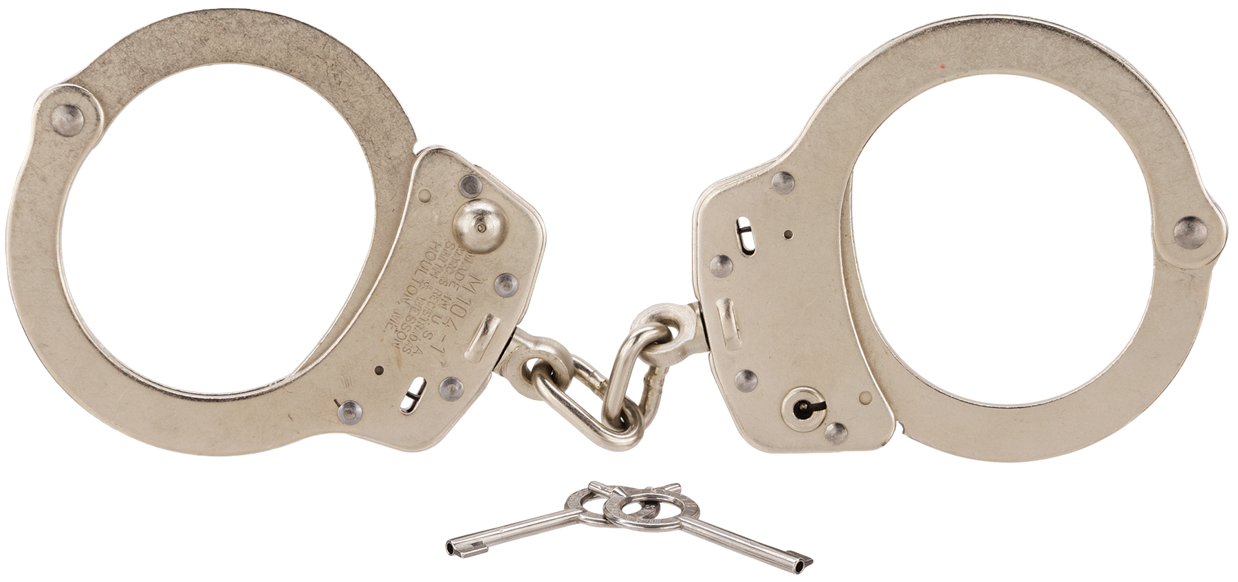 Smith & Wesson 350107 104 Maximum Security Slot Lock Nickel Steel