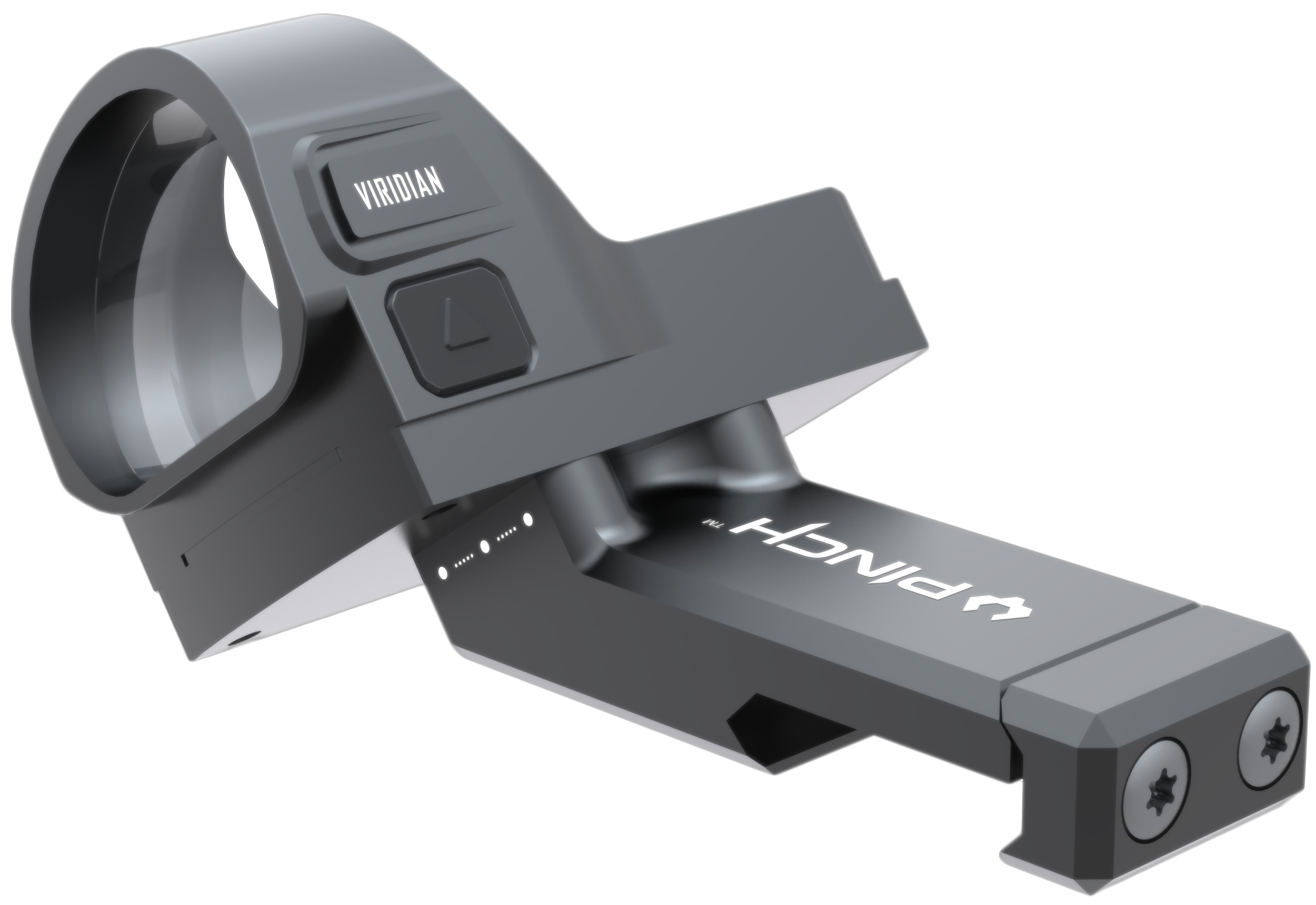 Viridian 9820034 PINCH Adjustable 35 Degree Offset Mount with RMR Adapter  Black Anodized