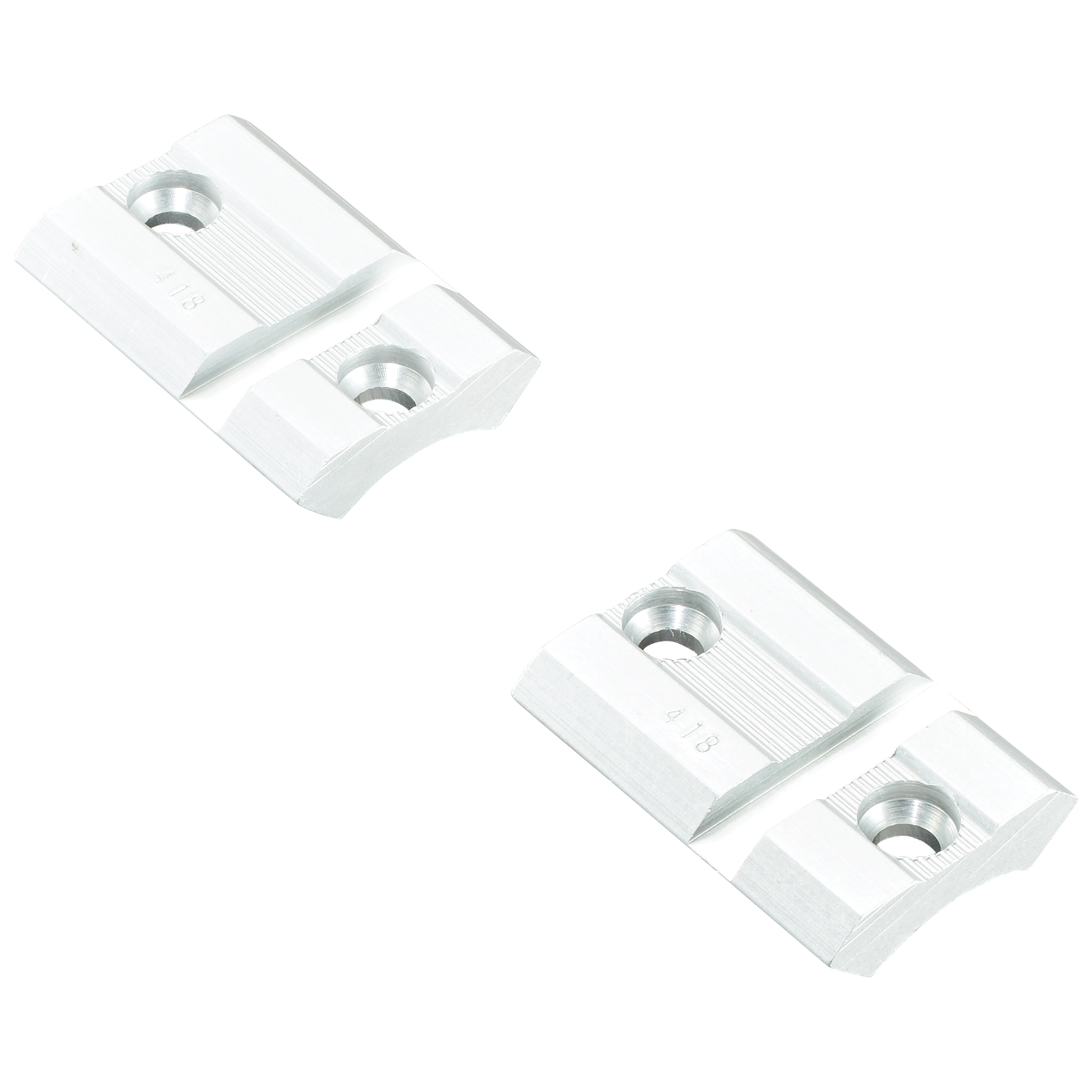 Weaver Mounts 48453 Top Mount Base 418S Silver CVA/Traditions/Winchester