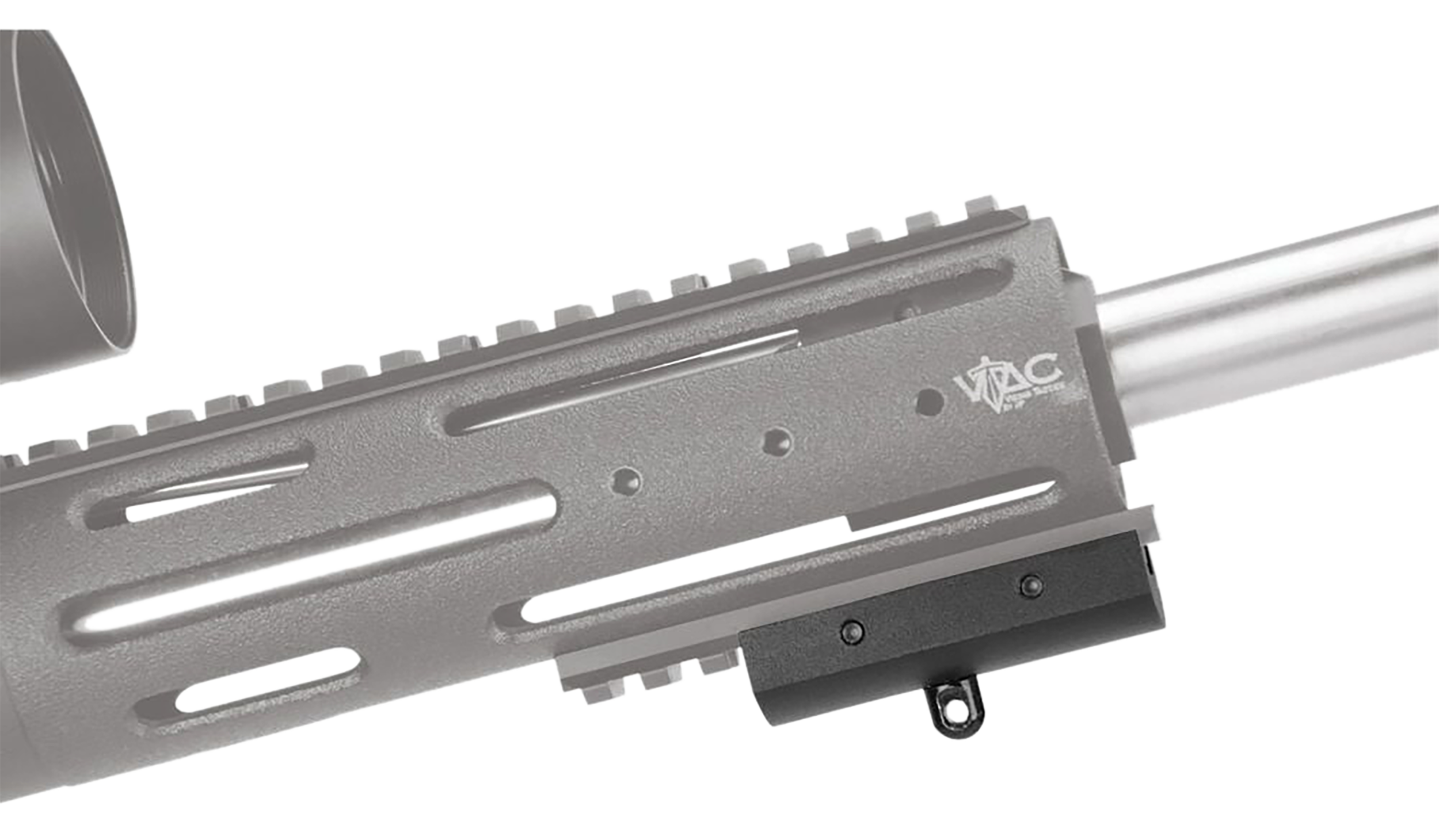 Caldwell 535423 Bipod Adaptor Black Aluminum compatible with Picatinny