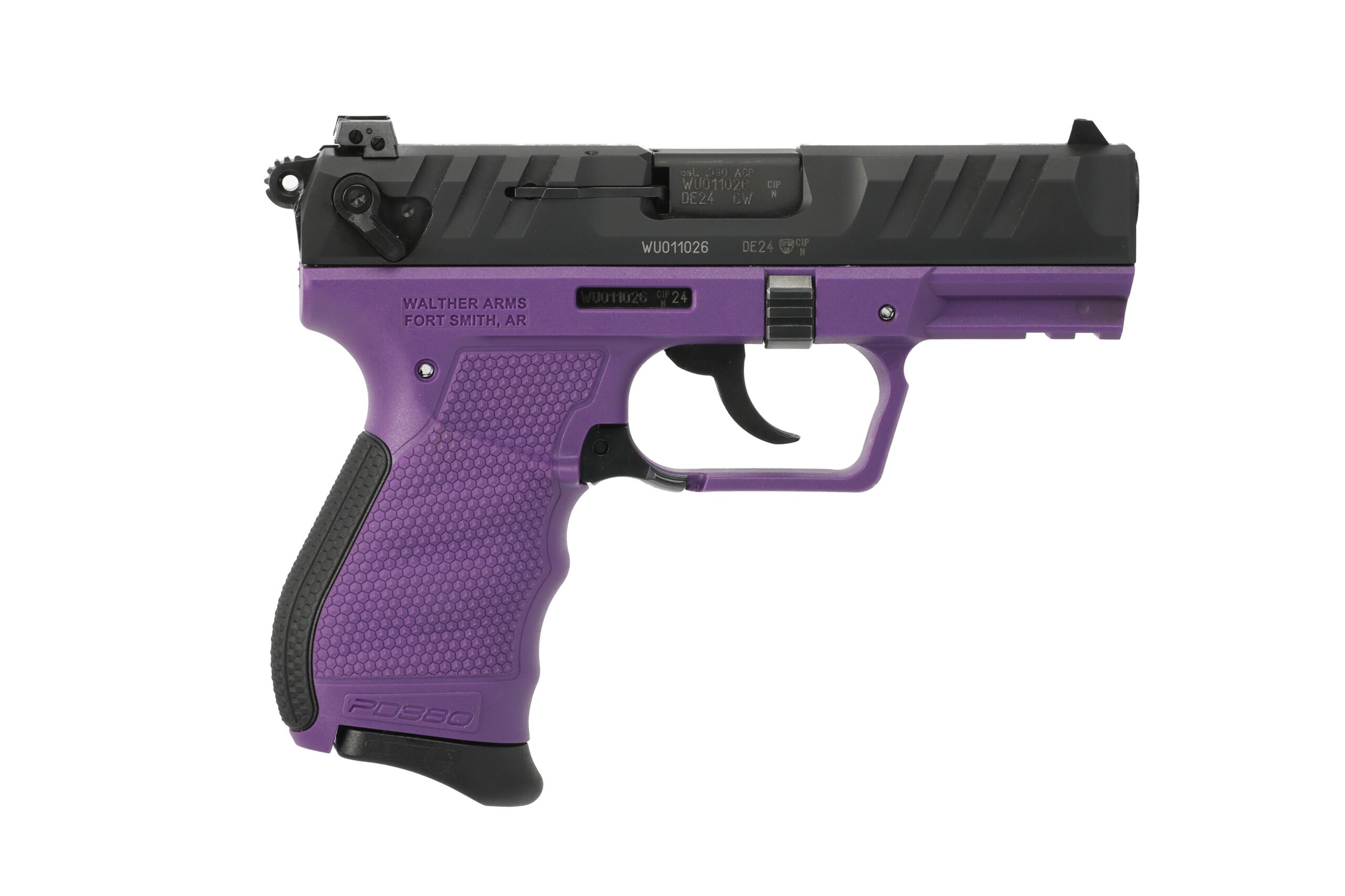 WALTHER PD380 PURPLE 380ACP PSTL 3.7" 2-9RD