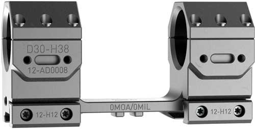 AUDERE SCOPE MOUNT ADVERSUS 30MM HIGH BLACK