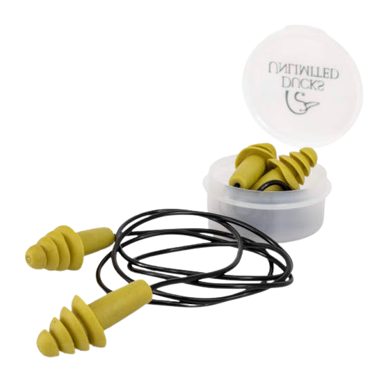 RAD DU-RPL-GN27-B2  DU REUSABLE EAR PLUGS W/CORD 2