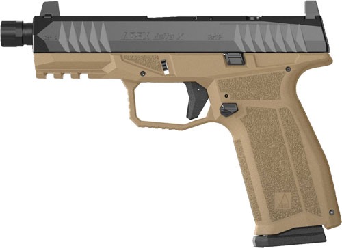 AREX DELTA GEN2 TACTICAL X OR 1-17 & 1-17+2 THREADED BLK/FDE