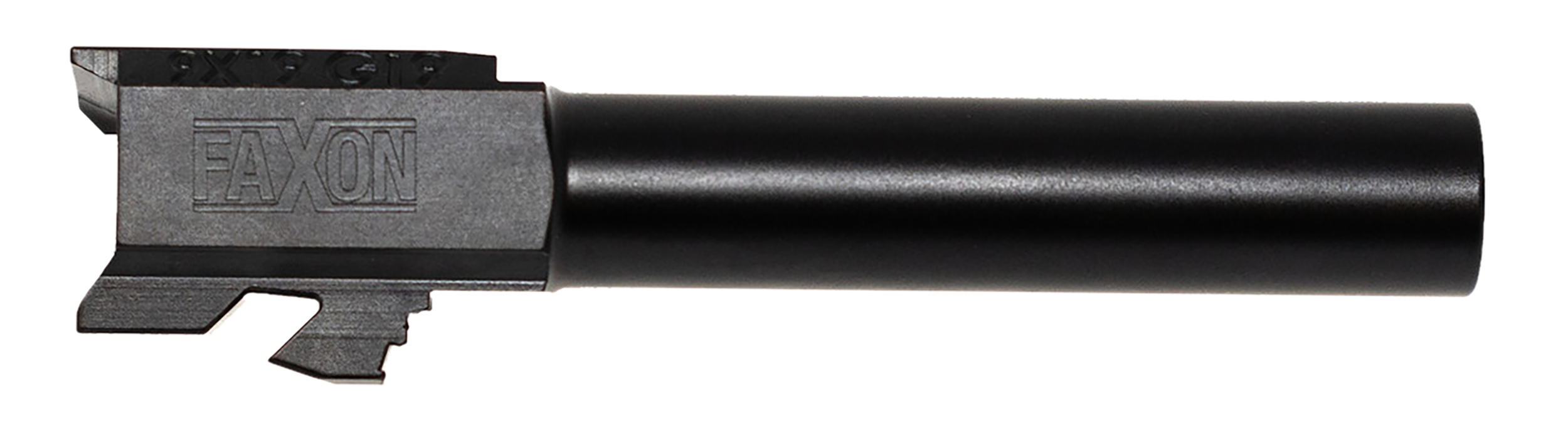 Faxon Firearms GA910N19NGQ-N Duty Series  9mm Luger Black Nitride Steel, Fits Glock 19 Gen2-5
