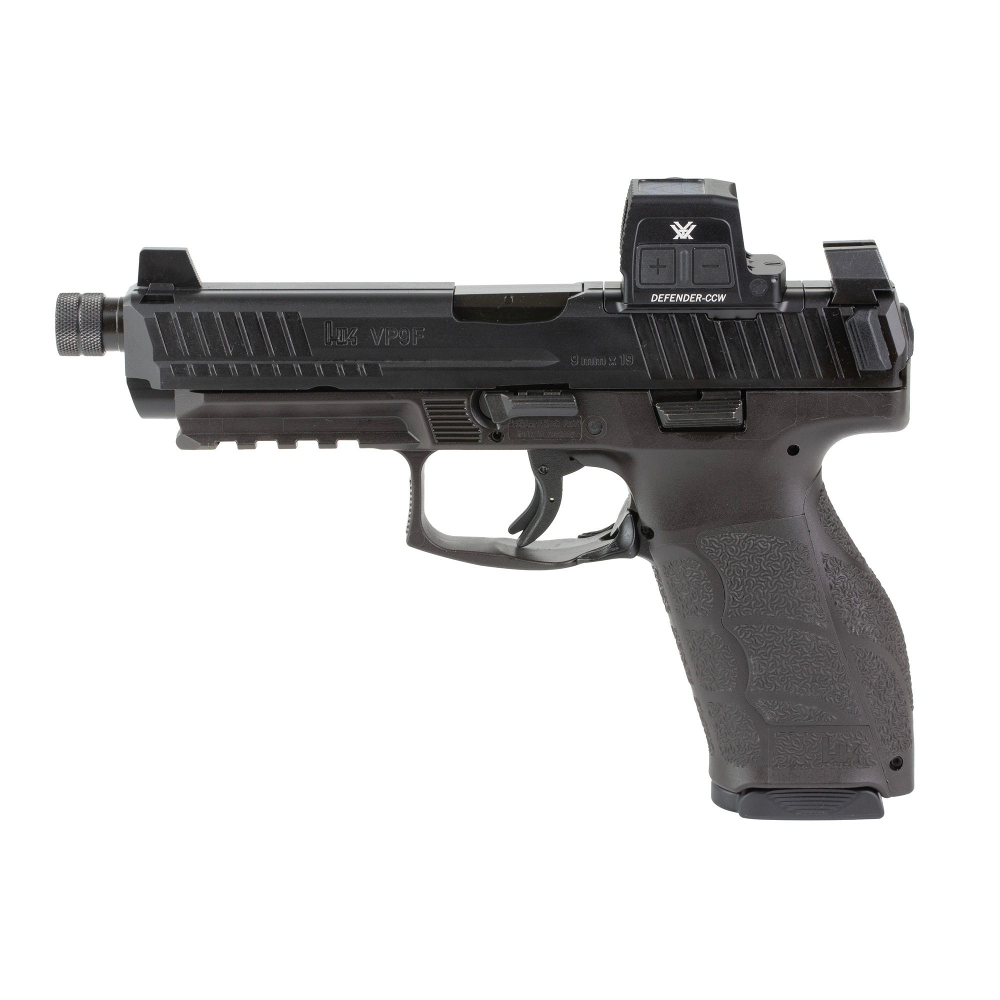 HK VP9A1 F TACT 9MM 5.12" 10RD VORTX