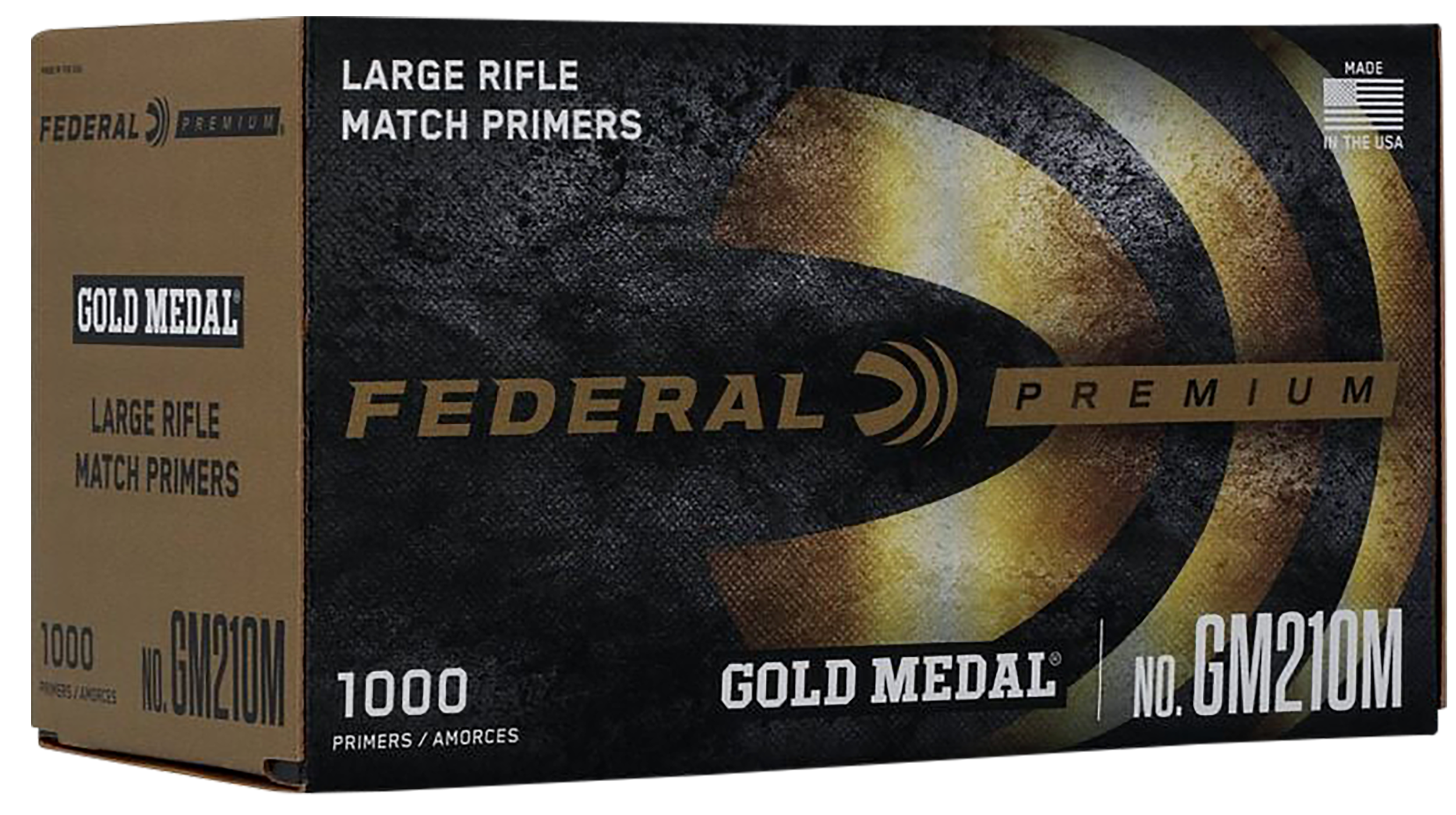 Federal GM210M Gold Medal Premium Multi Caliber 1000 Per Box/5 Case