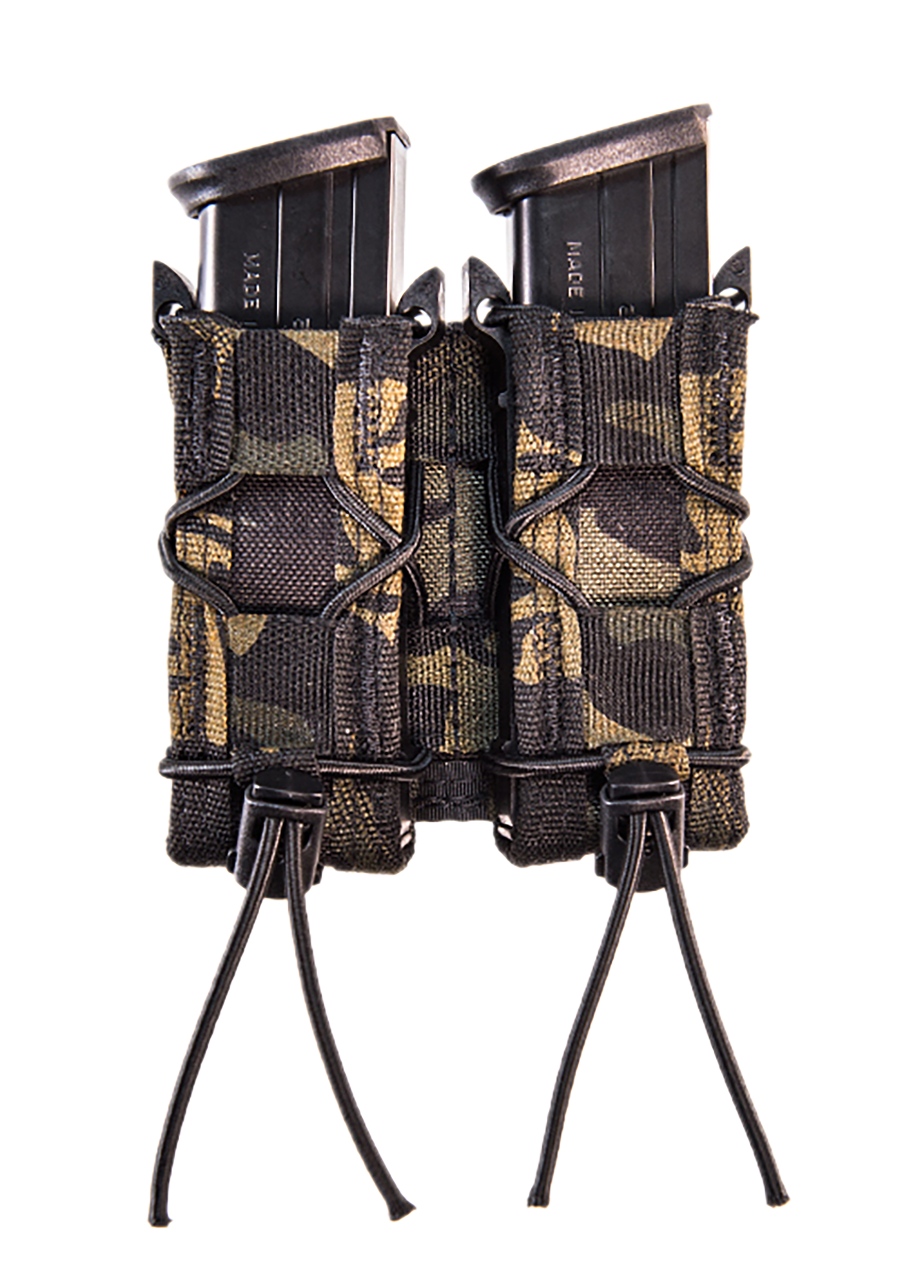 High Speed Gear 11PT02MB TACO Mag Pouch Double MultiCam Black Nylon MOLLE Compatible w/ Pistol