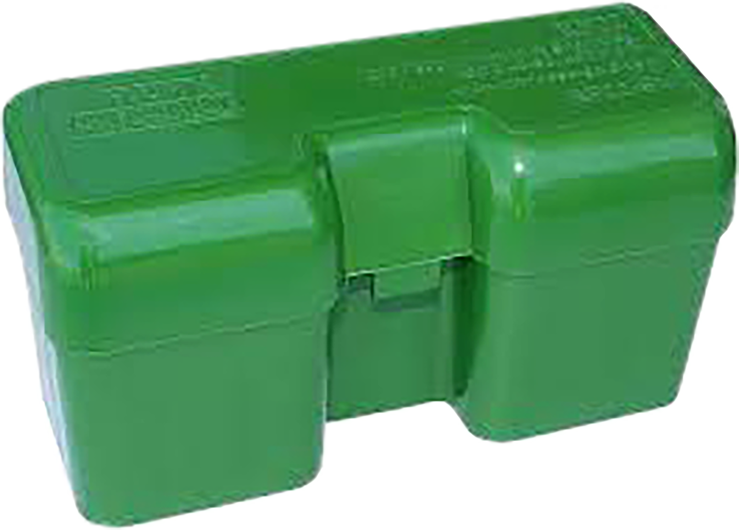 MTM Case-Gard RF22LM10 Ammo Box Flip-Top 375Rem Green Polypropylene 22rd