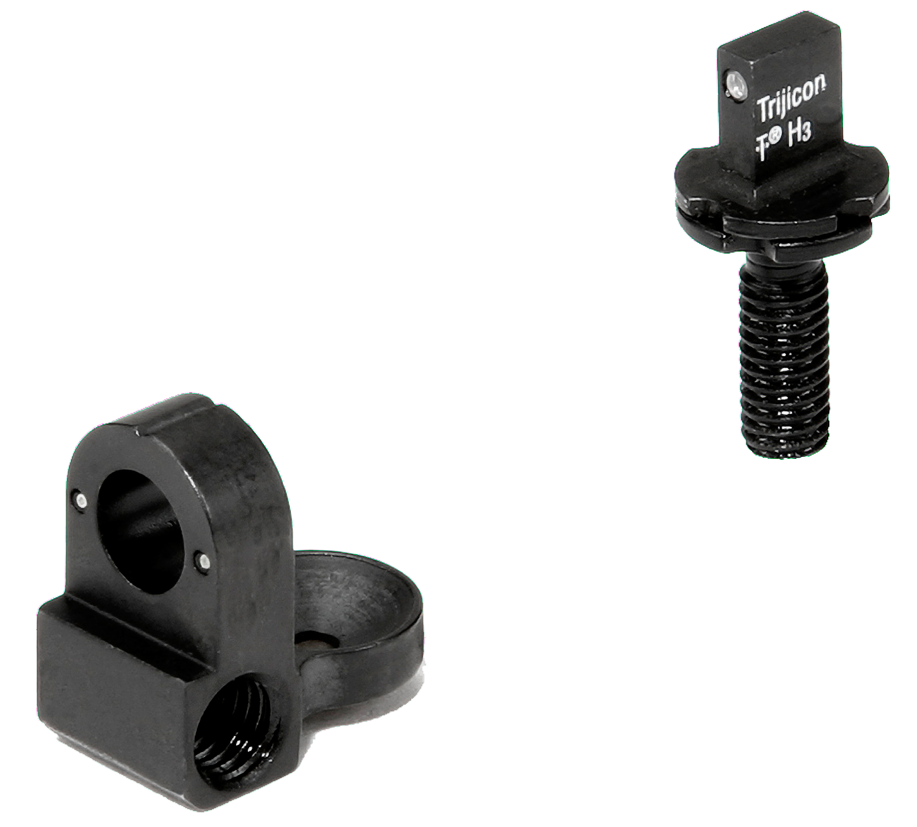 Trijicon 600177 Bright & Tough Night Sights AR15/M16  Black Green Illuminated Front & Rear