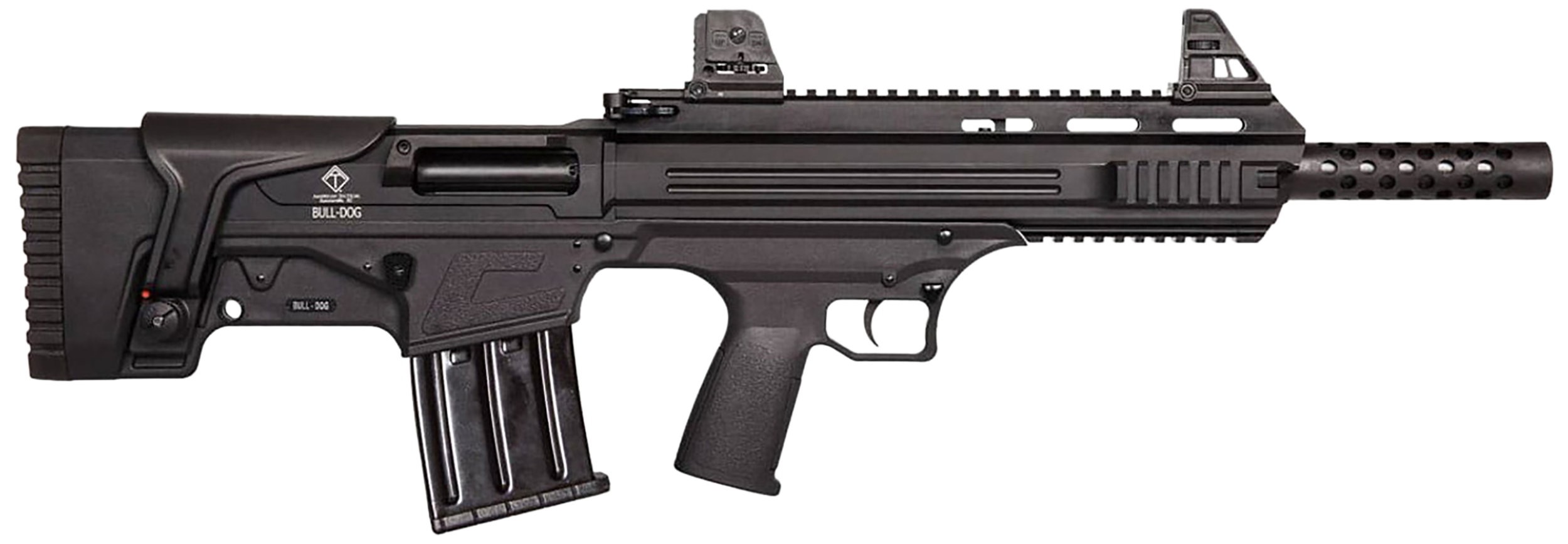 ATI ATIG410BDB Bulldog 410 Gauge 3" 16" 5+1 Black Steel Barrel, Black Aluminum Receiver, Picatinny Rail, Black Fixed Bullpup Stoc & Grip